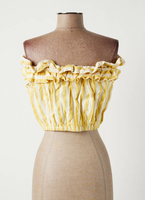 Top jaune SUNDRESS pour femme
