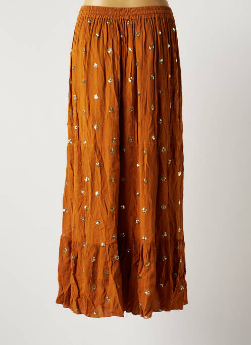 Jupe longue marron GOA femme