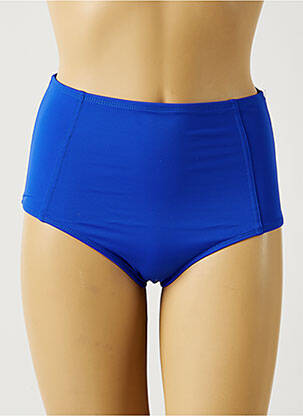 Bas de maillot de bain stretch culotte bleu MON PETIT BIKINI femme