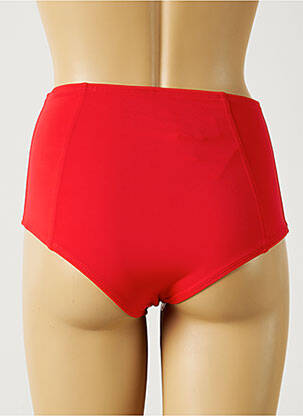 Bas de maillot de bain stretch culotte rouge MON PETIT BIKINI femme