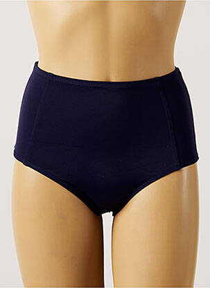 Bas de maillot de bain stretch culotte bleu MON PETIT BIKINI femme
