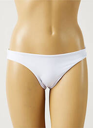 Bas de maillot de bain stretch culotte blanc MON PETIT BIKINI femme
