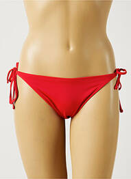 Bas de maillot de bain fermeture liens à nouer bikini rouge MON PETIT BIKINI femme