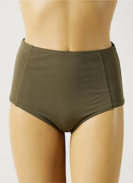 Bas de maillot de bain stretch culotte vert MON PETIT BIKINI femme