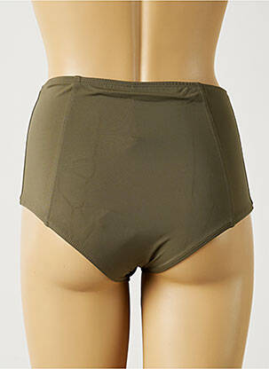 Bas de maillot de bain stretch culotte vert MON PETIT BIKINI femme