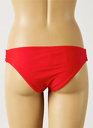 Bas de maillot de bain stretch culotte rouge MON PETIT BIKINI femme