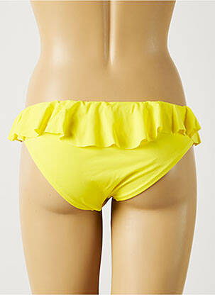 Bas de maillot de bain stretch culotte jaune MON PETIT BIKINI femme