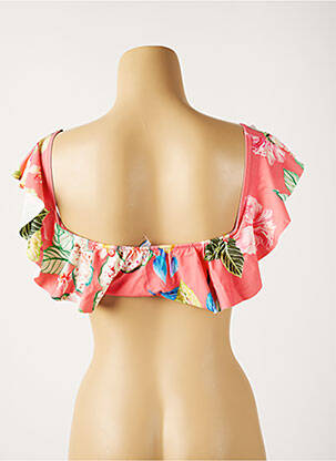Haut de maillot de bain stretch haut soutien-gorge moulé rose MON PETIT BIKINI femme