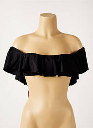 Haut de maillot de bain stretch haut bandeau noir MON PETIT BIKINI femme