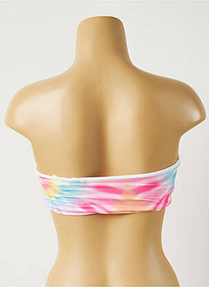 Haut de maillot de bain stretch haut bandeau rose MON PETIT BIKINI femme