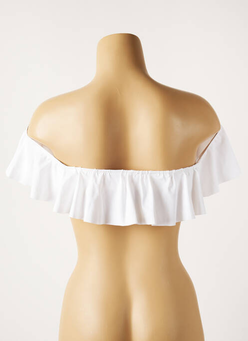 Haut de maillot de bain blanc MON PETIT BIKINI pour femme