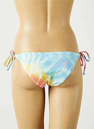 Bas de maillot de bain imprimé fantaisie culotte bleu MON PETIT BIKINI femme