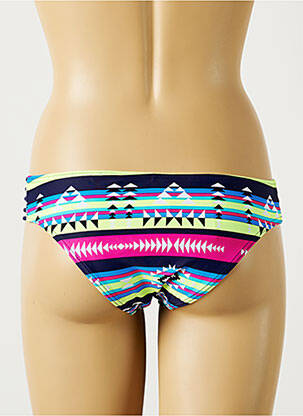 Bas de maillot de bain imprimé fantaisie bikini bleu MON PETIT BIKINI femme