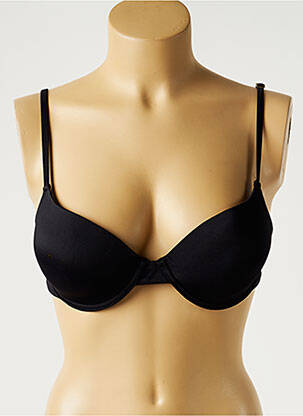 Haut de maillot de bain stretch haut soutien-gorge push-up noir MON PETIT BIKINI femme