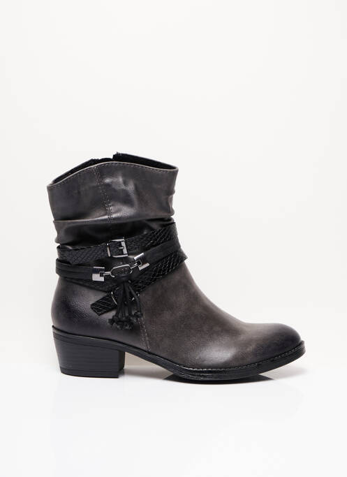 Bottines/Boots gris MARCO TOZZI pour femme