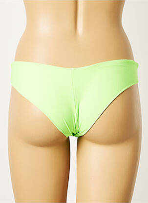 Bas de maillot de bain stretch culotte vert KHASSANI femme