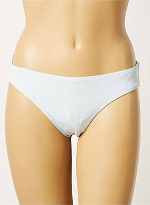 Bas de maillot de bain stretch culotte bleu KHASSANI femme