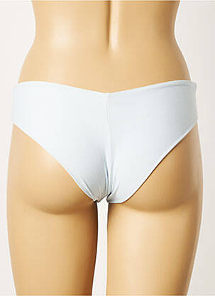 Bas de maillot de bain stretch culotte bleu KHASSANI femme