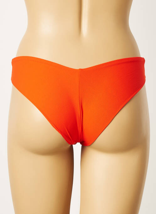Bas de maillot de bain orange KHASSANI pour femme