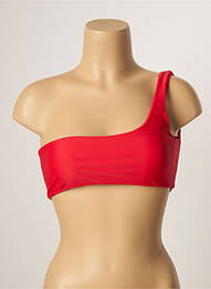 Haut de maillot de bain stretch brassieres rouge KHASSANI femme