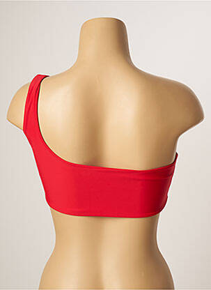 Haut de maillot de bain stretch brassieres rouge KHASSANI femme