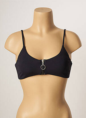 Haut de maillot de bain stretch brassieres noir KHASSANI femme