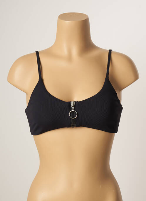 Haut de maillot de bain stretch brassieres noir KHASSANI femme