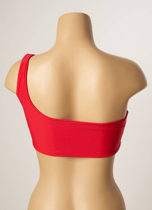 Haut de maillot de bain rouge KHASSANI femme