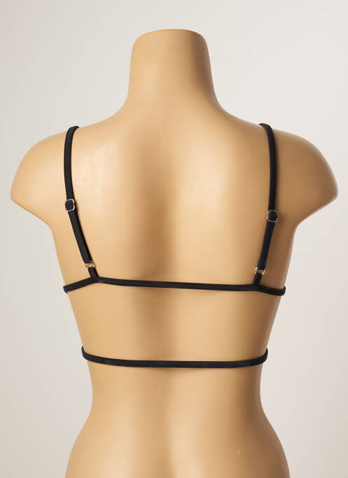 Haut de maillot de bain noir KHASSANI pour femme