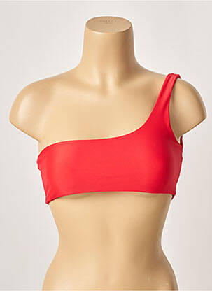 Haut de maillot de bain stretch brassieres rouge KHASSANI femme