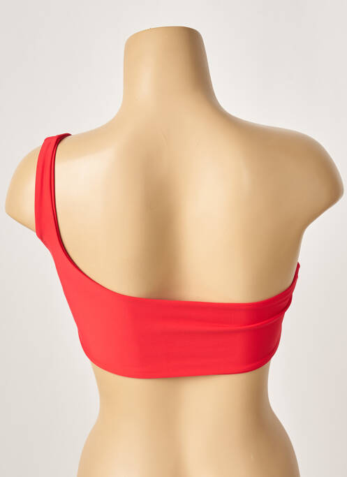 Haut de maillot de bain stretch brassieres rouge KHASSANI femme