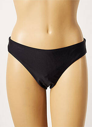 Bas de maillot de bain stretch culotte noir KHASSANI femme