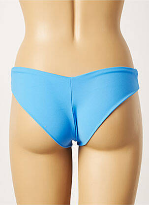 Bas de maillot de bain stretch culotte bleu KHASSANI femme