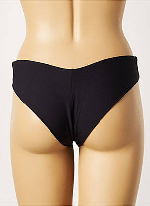 Bas de maillot de bain stretch culotte noir KHASSANI femme