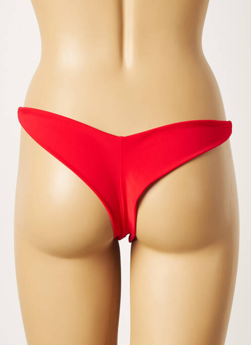 Bas de maillot de bain rouge KHASSANI pour femme