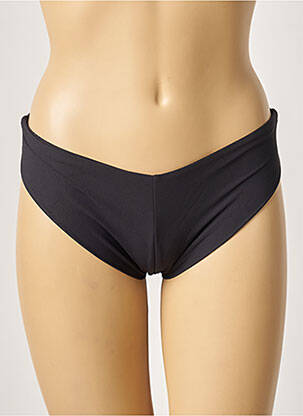 Bas de maillot de bain stretch culotte noir KHASSANI femme