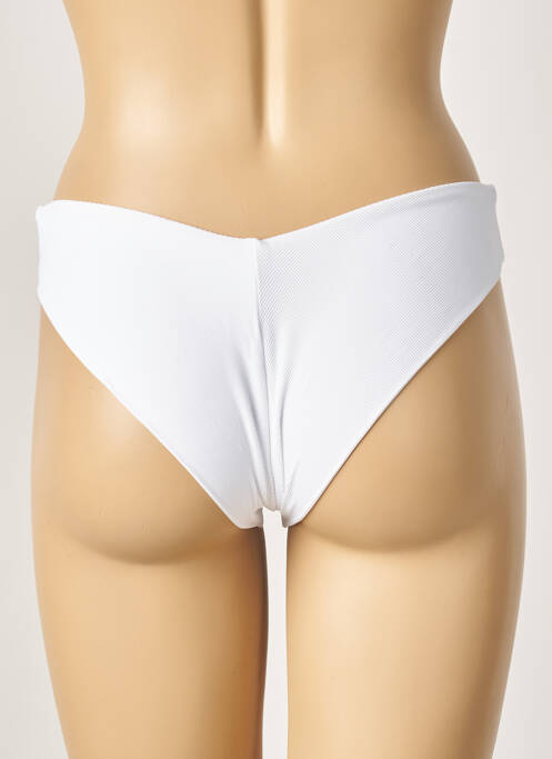 Bas de maillot de bain blanc KHASSANI pour femme
