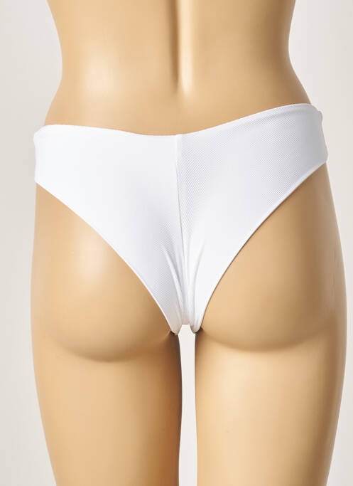 Bas de maillot de bain blanc KHASSANI femme