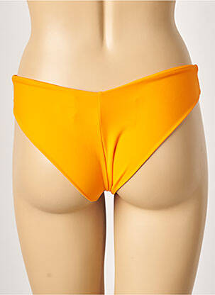 Bas de maillot de bain stretch culotte orange KHASSANI femme