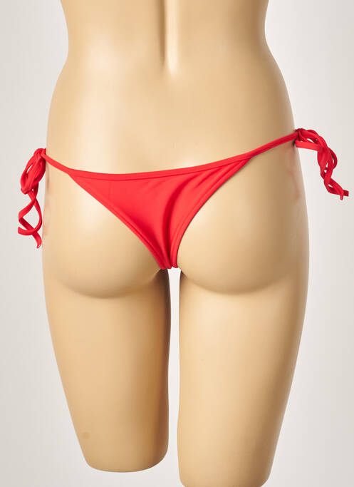 Bas de maillot de bain rouge KHASSANI pour femme