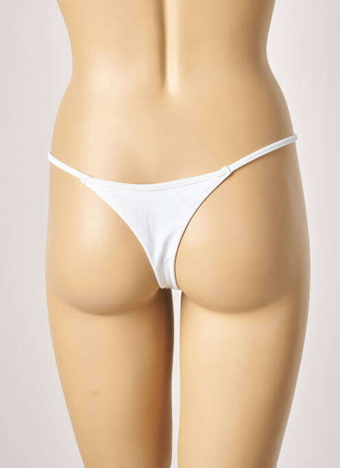 Bas de maillot de bain blanc KHASSANI pour femme
