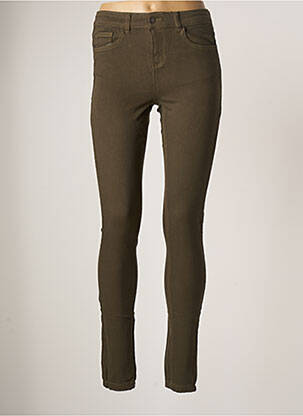 Jeans skinny taille normale taille normale vert B.YOUNG femme
