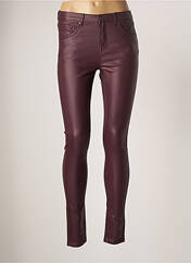 Pantalon slim violet B.YOUNG pour femme seconde vue