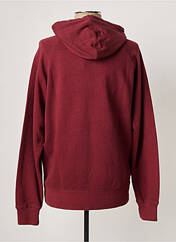 Sweat-shirt à capuche rouge IRON AND RESIN pour homme seconde vue