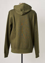 Sweat-shirt à capuche vert DAYTONA pour homme seconde vue