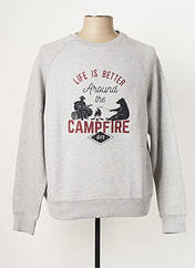 Sweat-shirt gris DAYTONA pour homme seconde vue