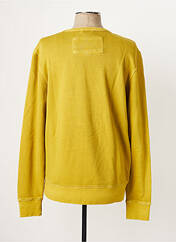 Sweat-shirt jaune IRON AND RESIN pour homme seconde vue