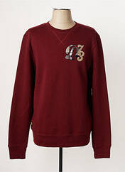 Sweat-shirt rouge DAYTONA pour homme seconde vue