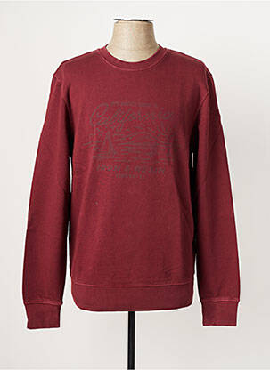 Sweat-shirt rouge IRON AND RESIN pour homme