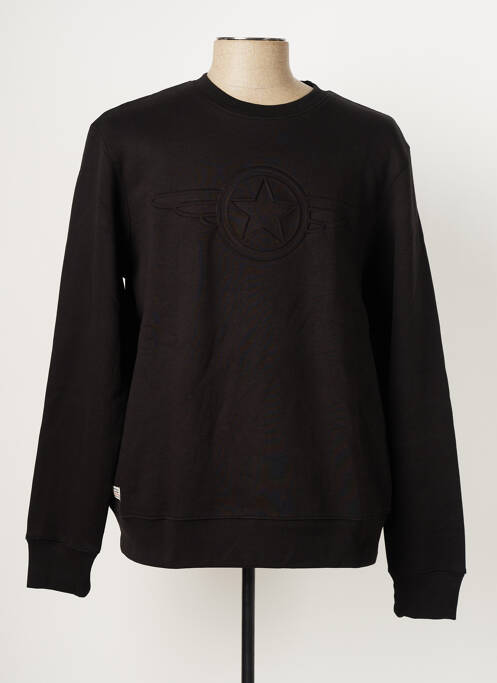 Sweat-shirt noir DAYTONA pour homme